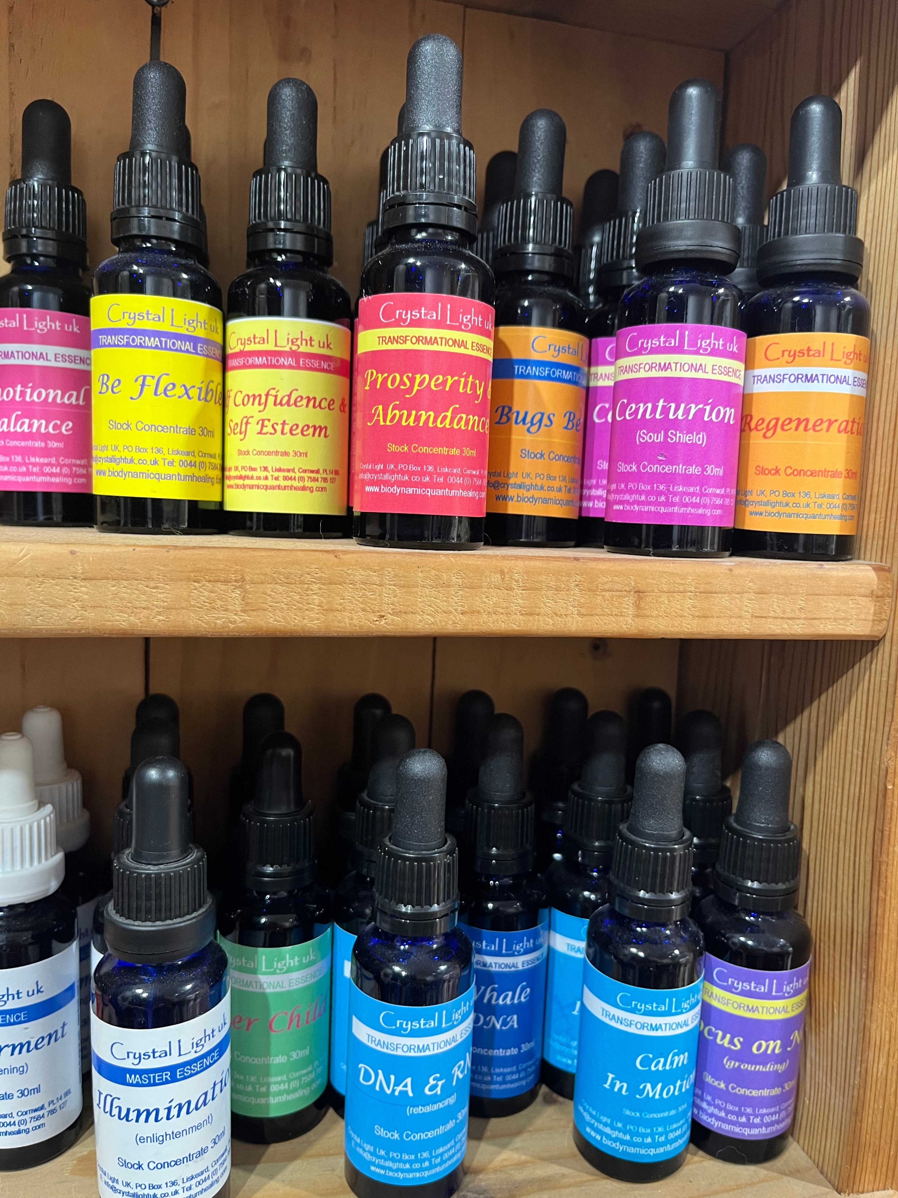 Crystal Light UK Vibrational Essences