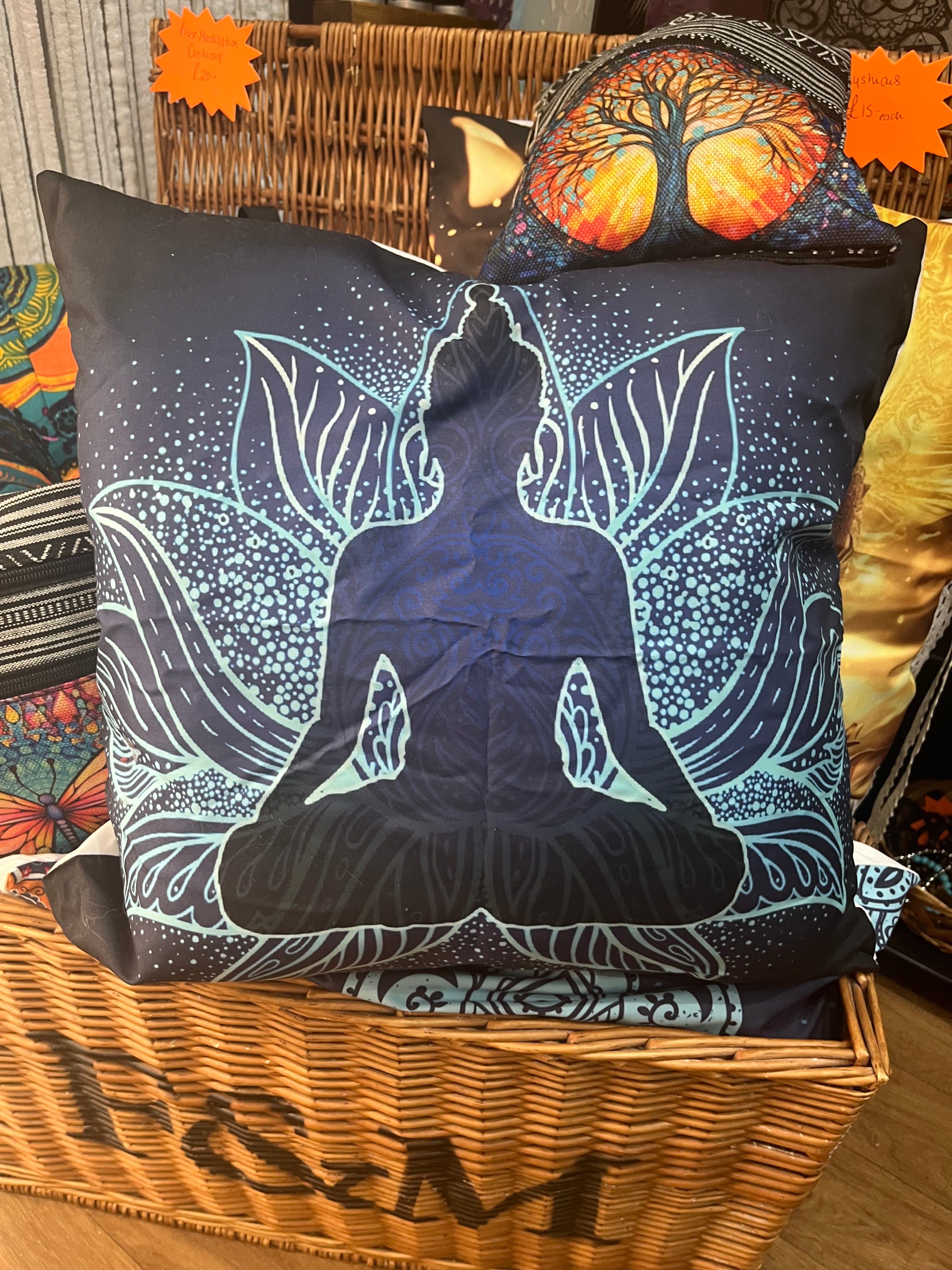 Meditation Print Cushion