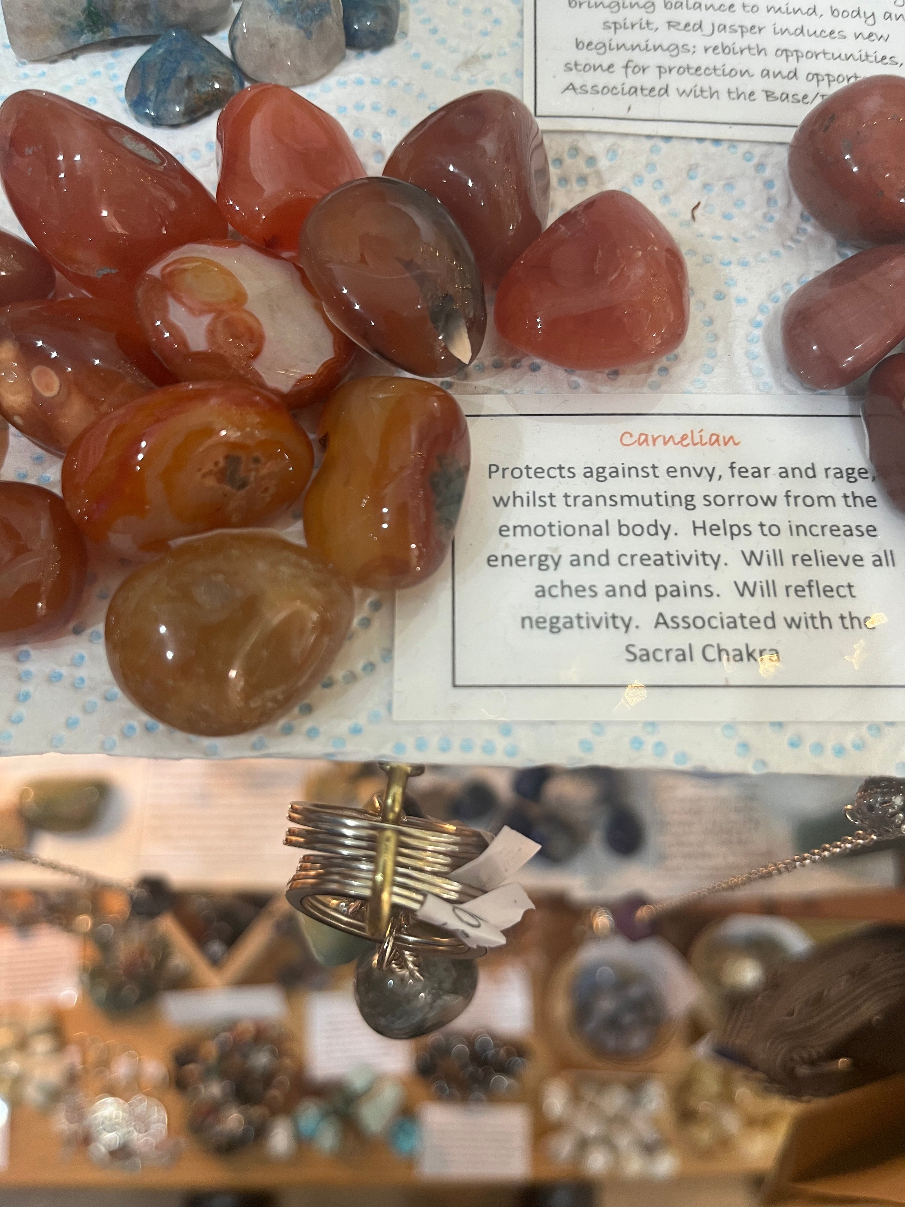 Carnelian Tumbled Stones