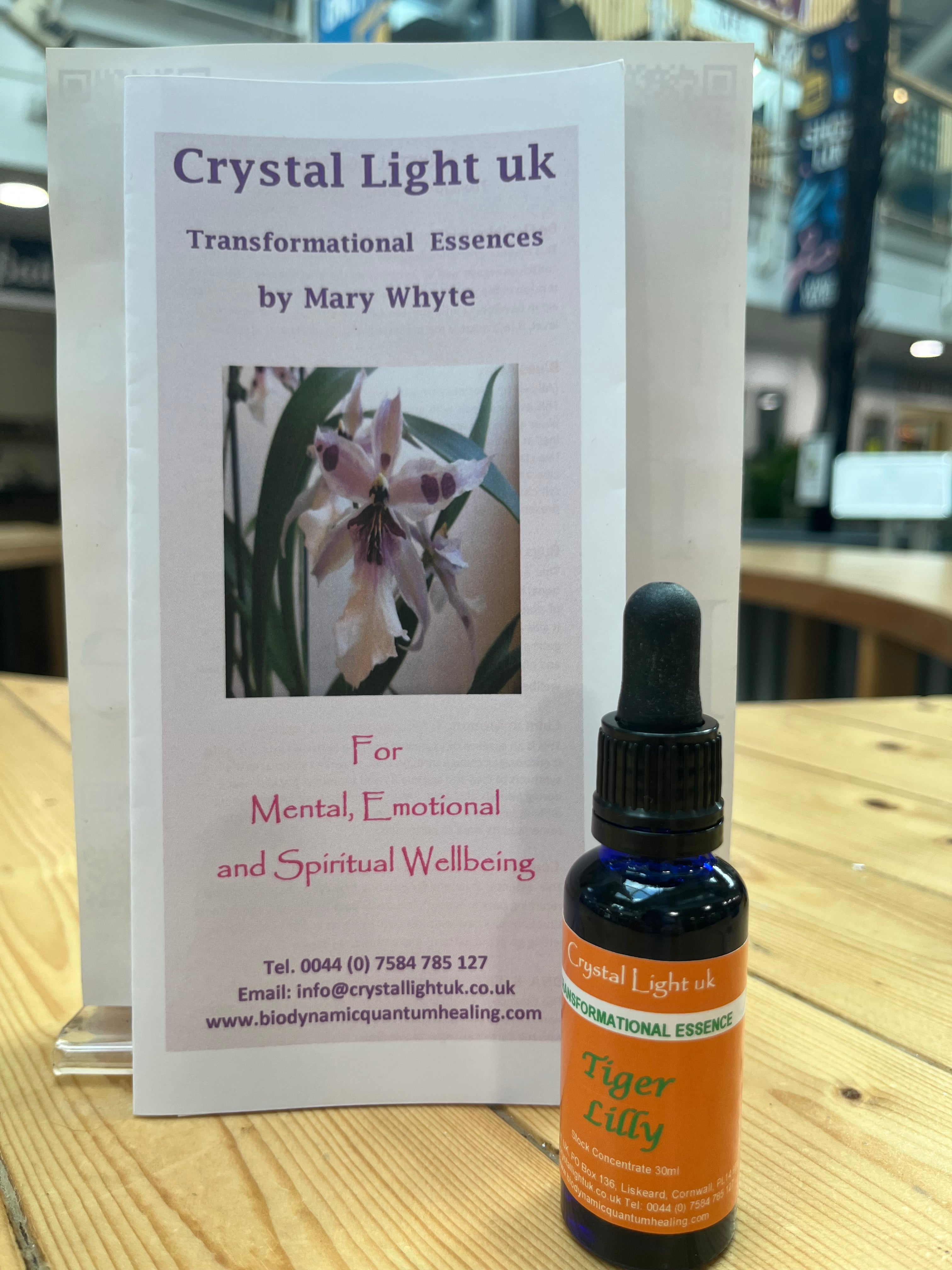 Crystal Light uk - Tiger Lilly - Transformational Essence 30ml
