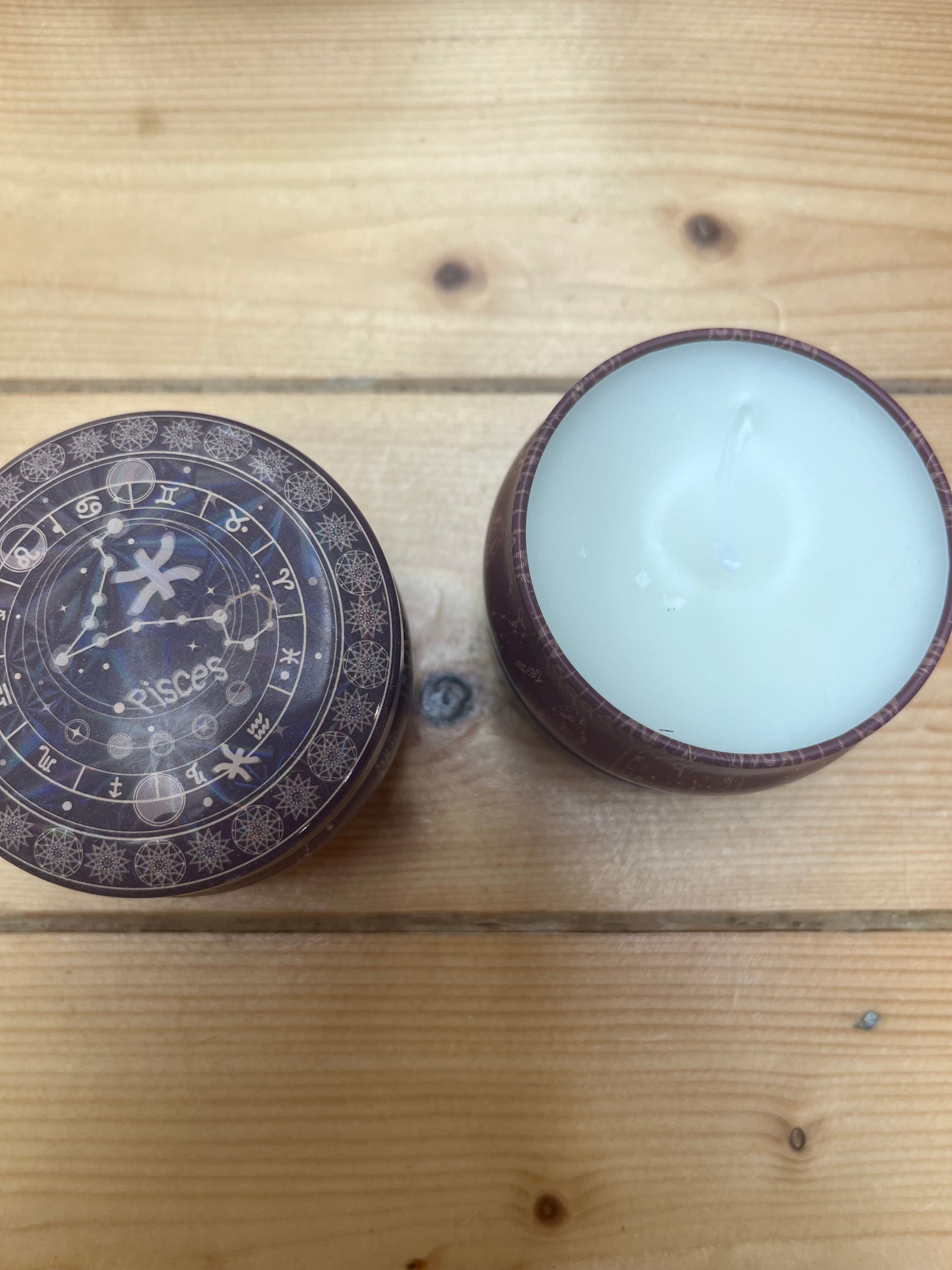 Pisces - Healing Crystal Candle