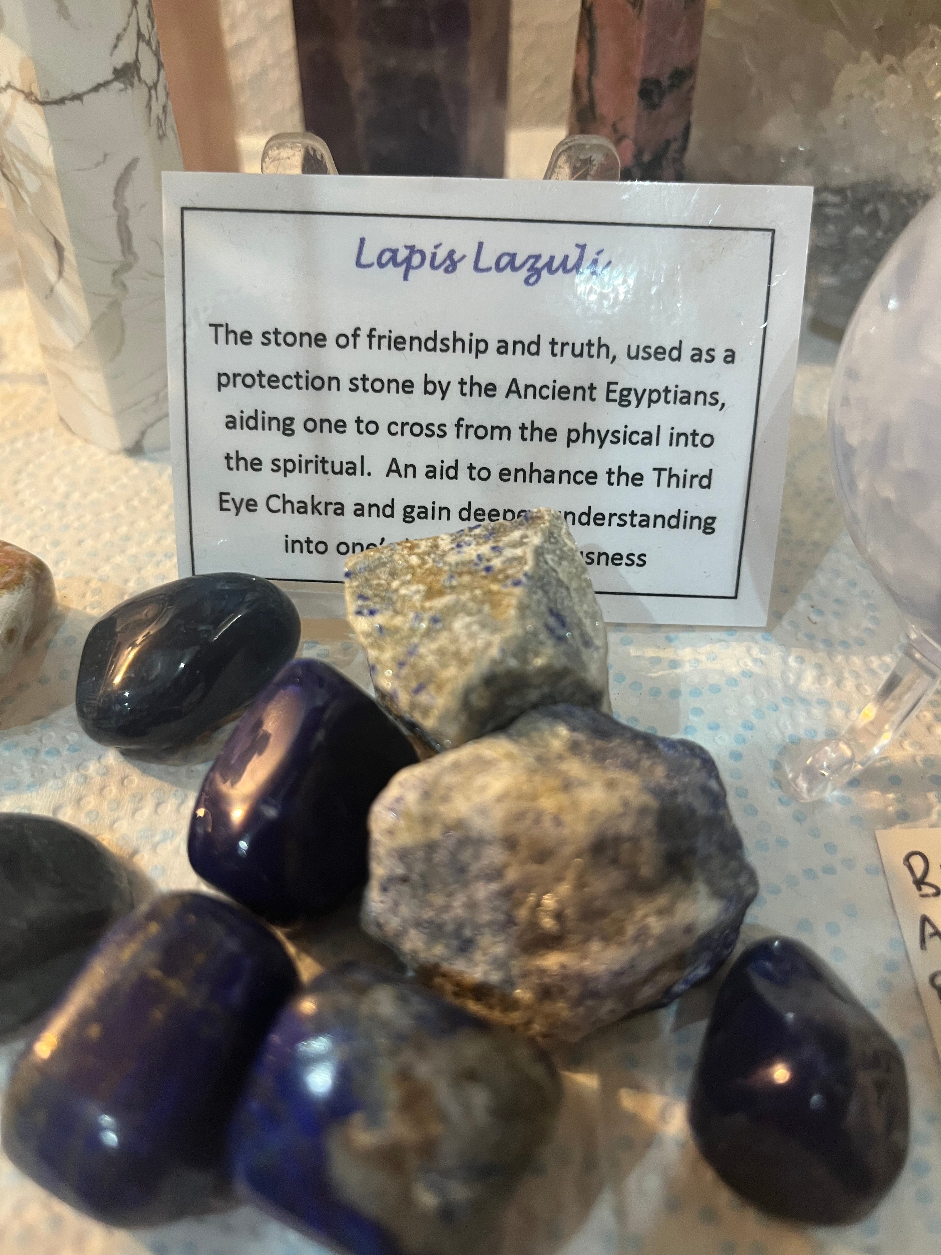 Lapis Lazuli Tumbled stones