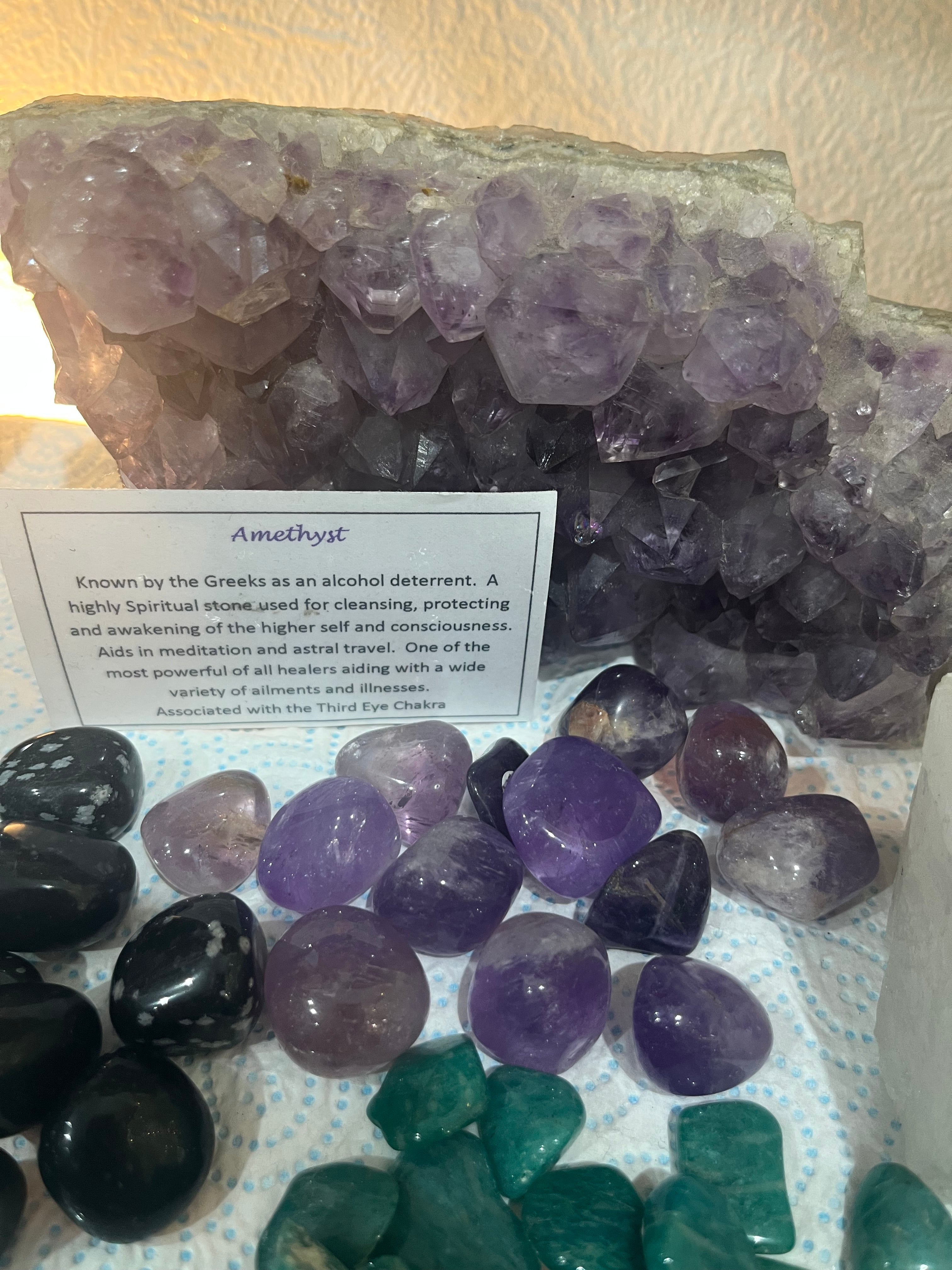Amethyst Tumbled Stones
