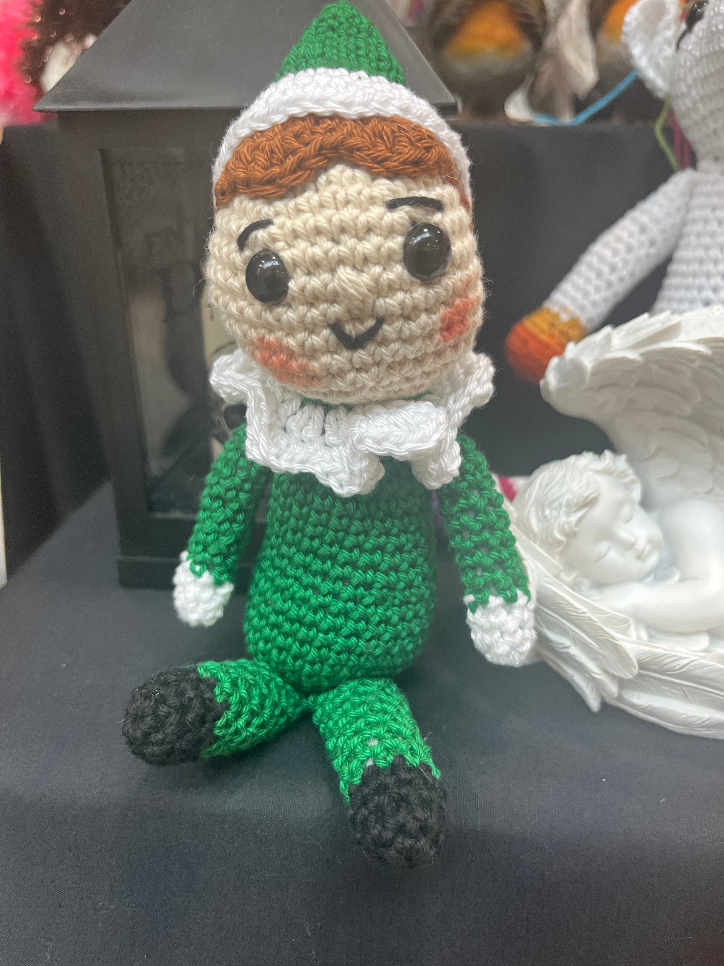 Green Elf on the Shelf