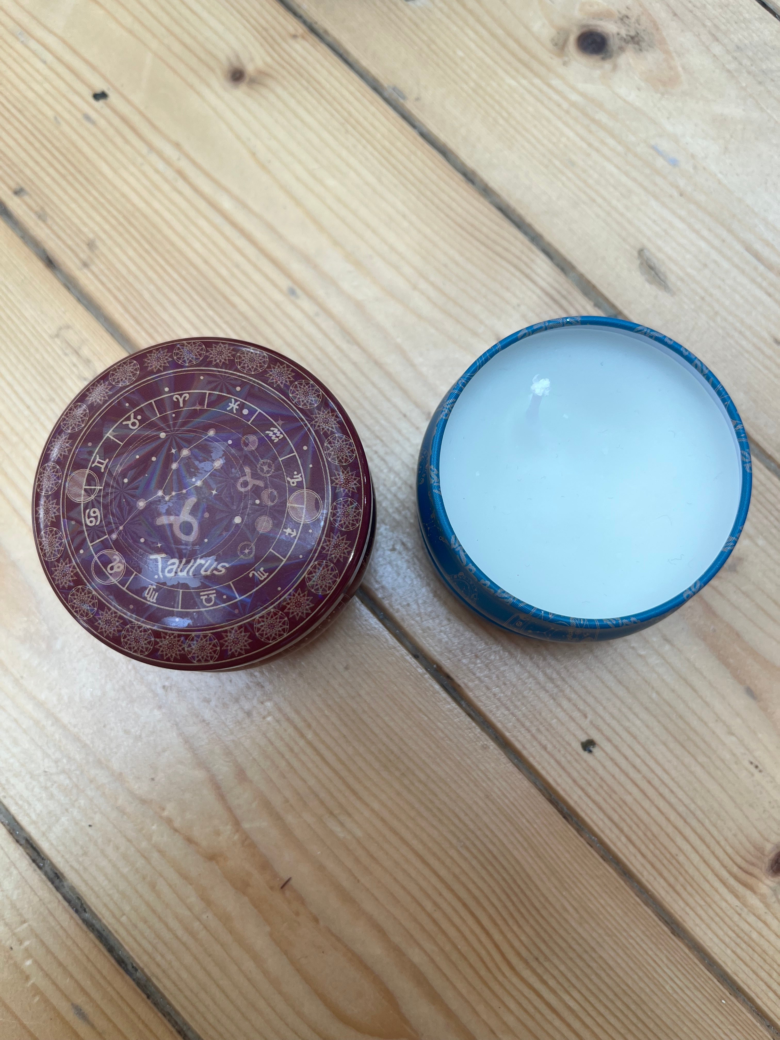 Taurus - Healing Crystal Candle