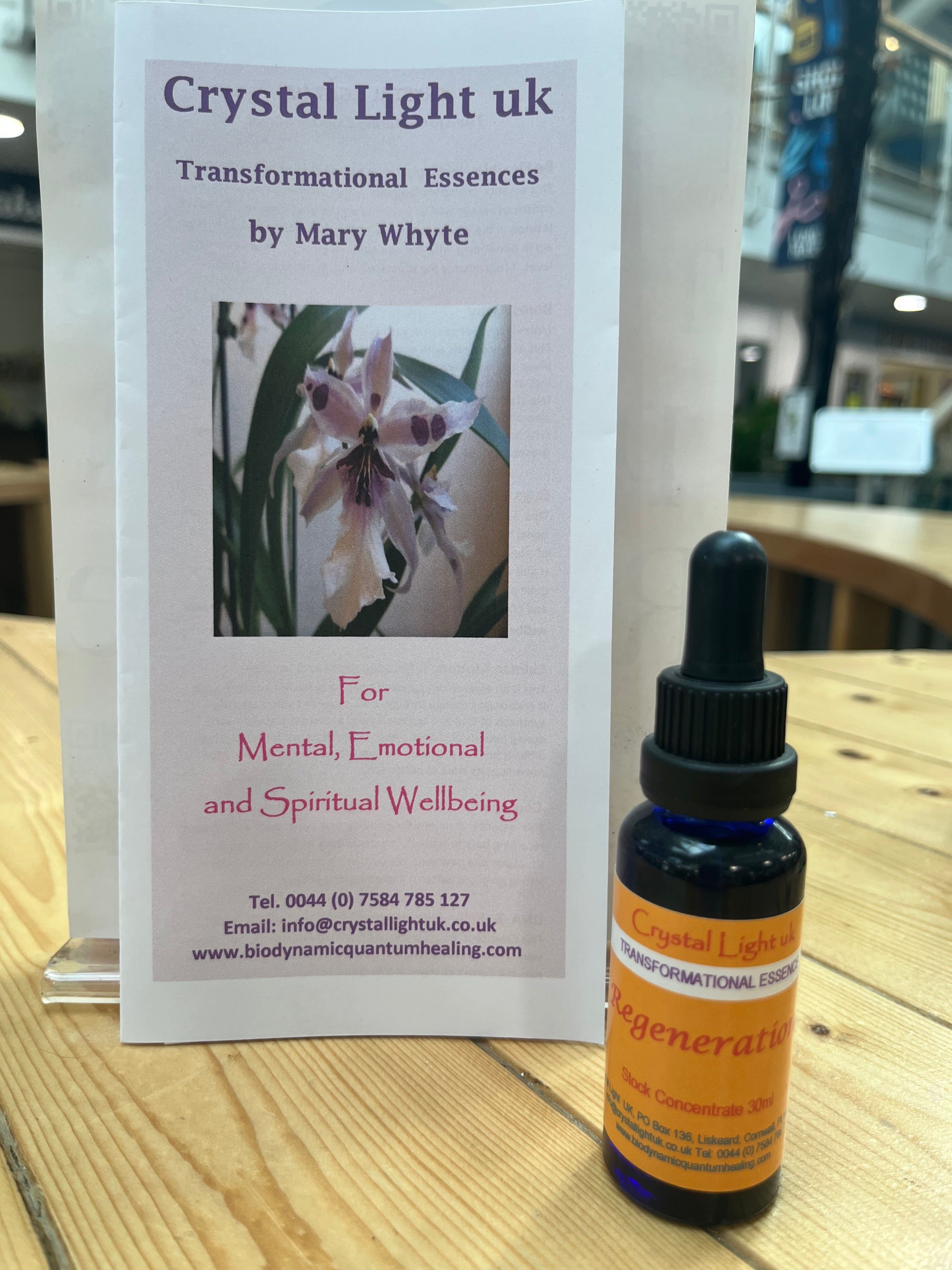 Crystal Light uk - Regeneration - Transformational Essence 30ml