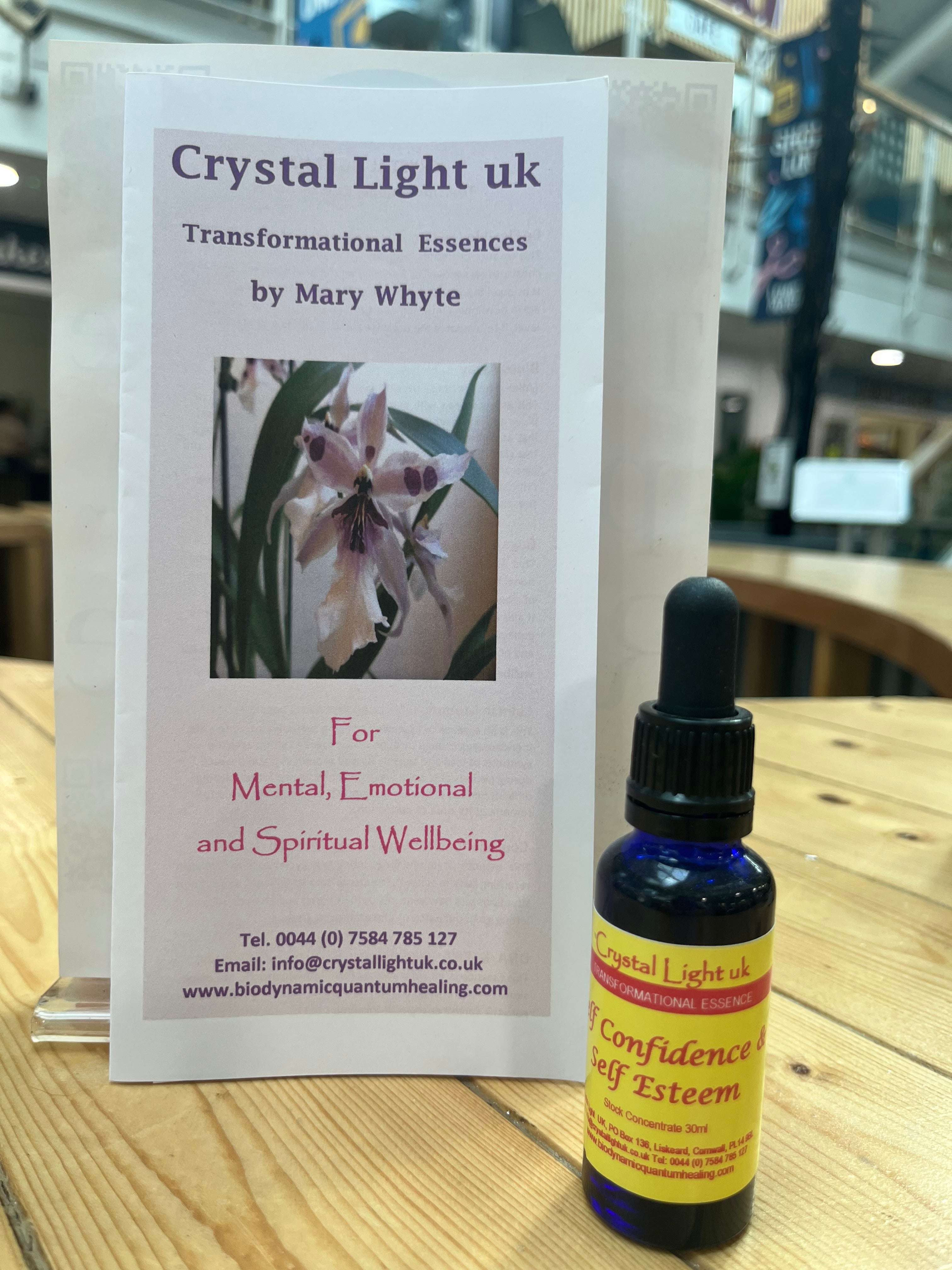 Crystal Light uk - Self Confidence & Self Esteem - Transformational Essence 30ml