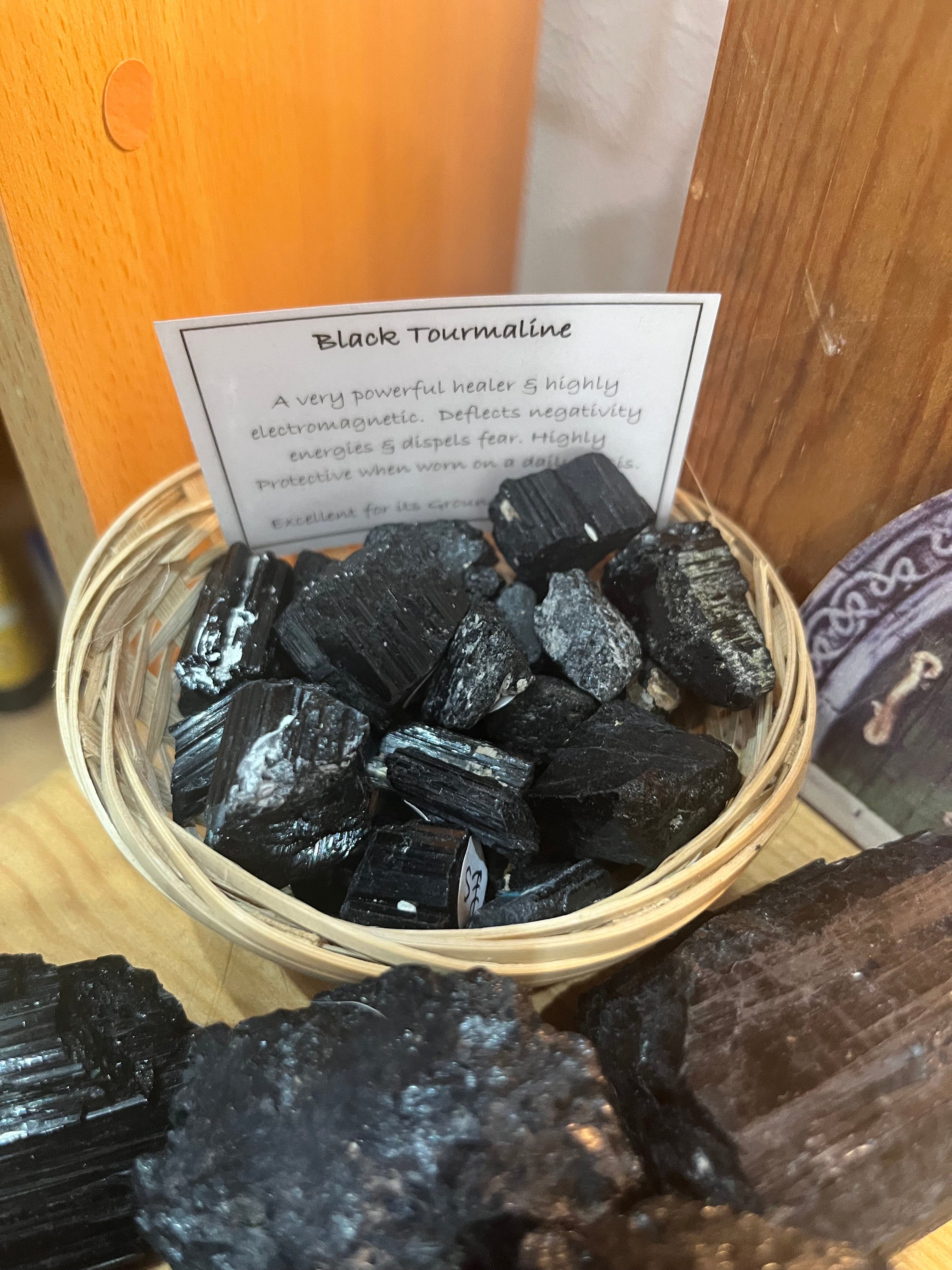 Natural Black Tourmaline