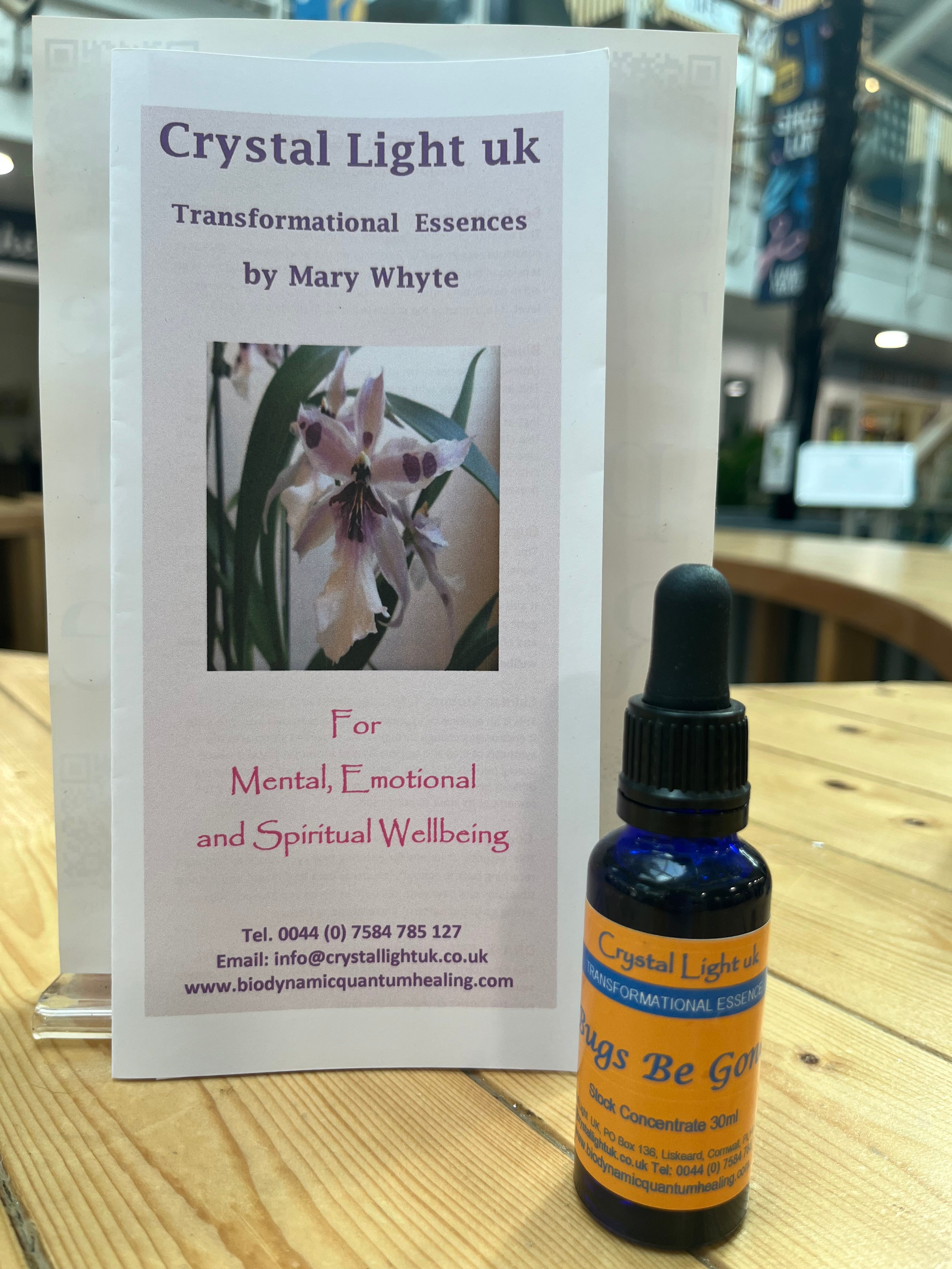 Crystal Light uk - Bugs Be Gone - Transformational Essence 30ml