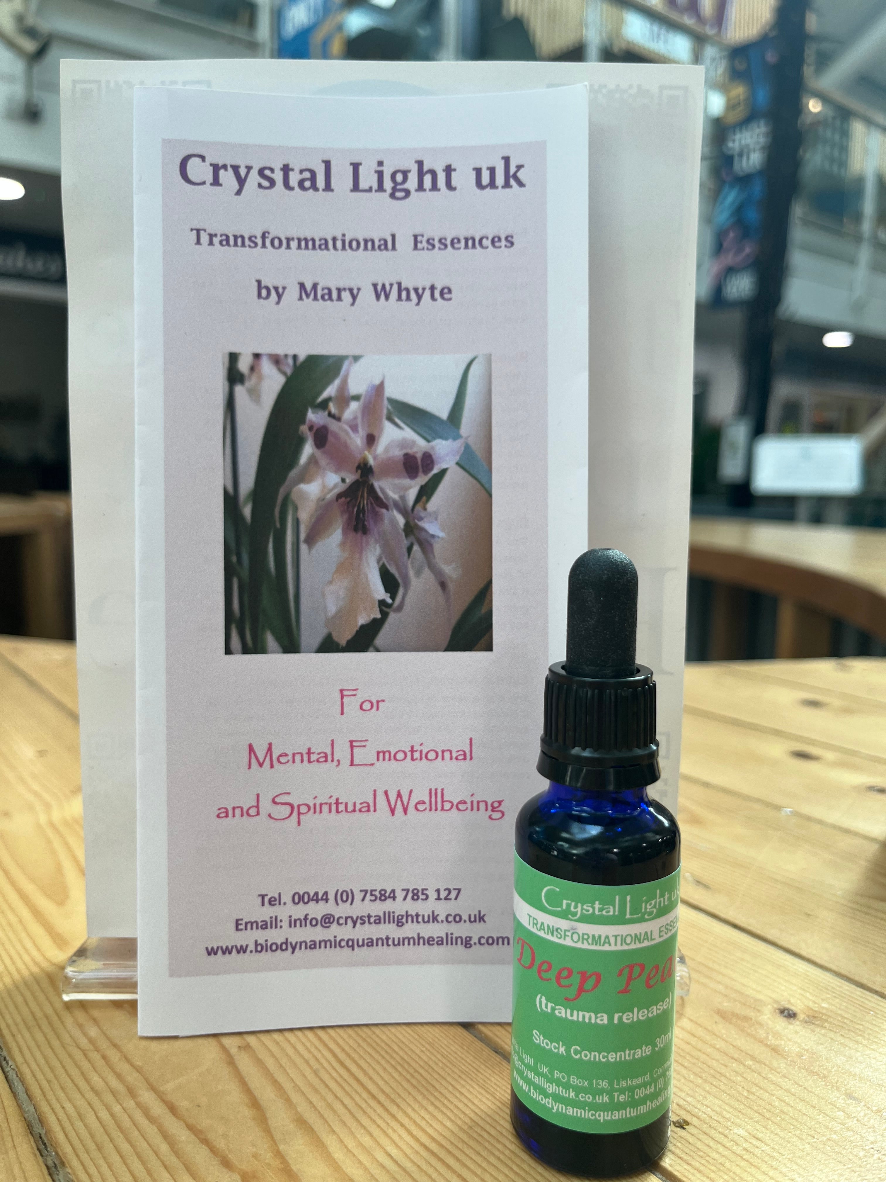 Crystal Light uk - Deep Peace - Transformational Essence 30ml