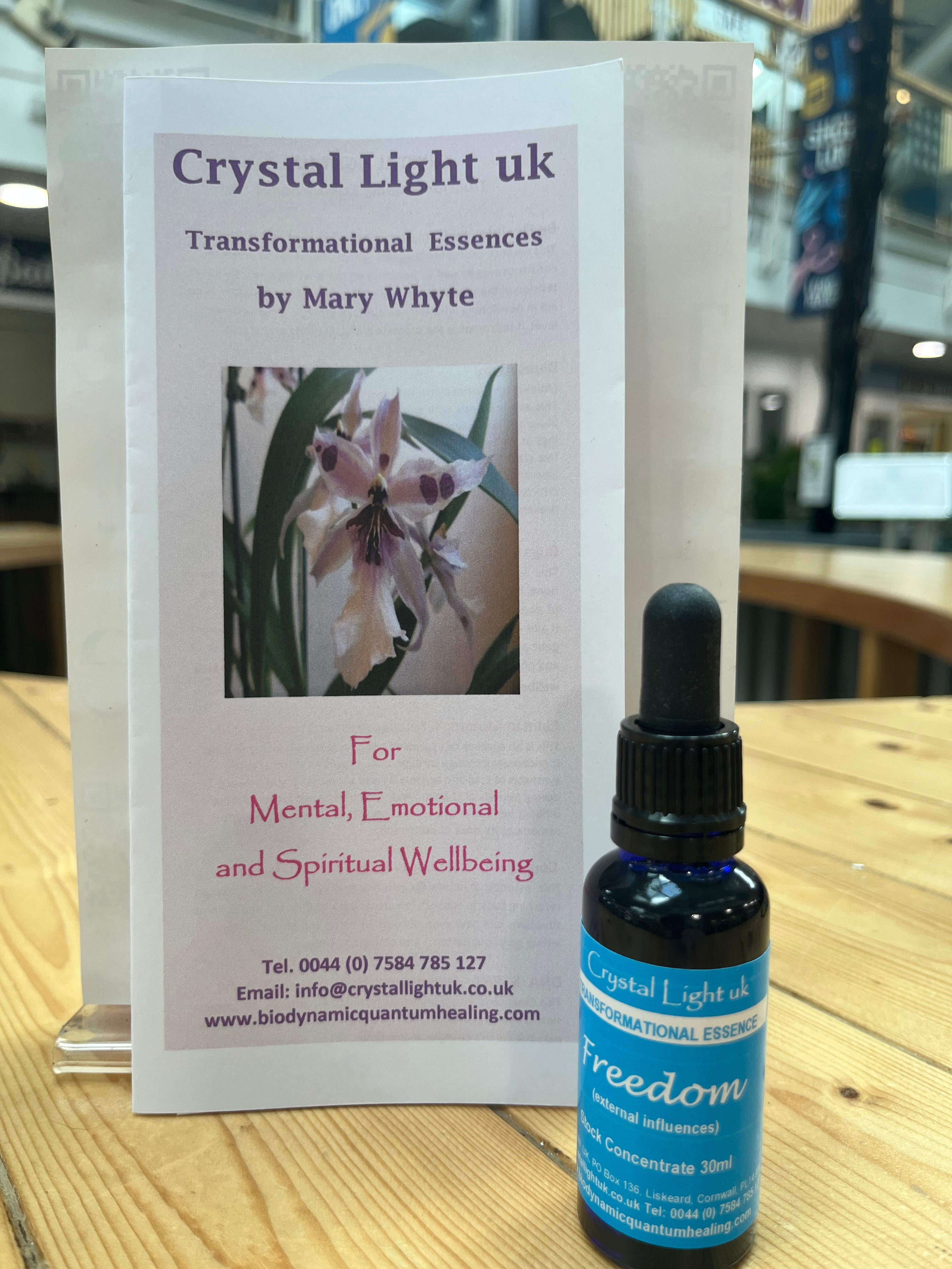 Crystal Light uk - Freedom - Transformational Essence 30ml