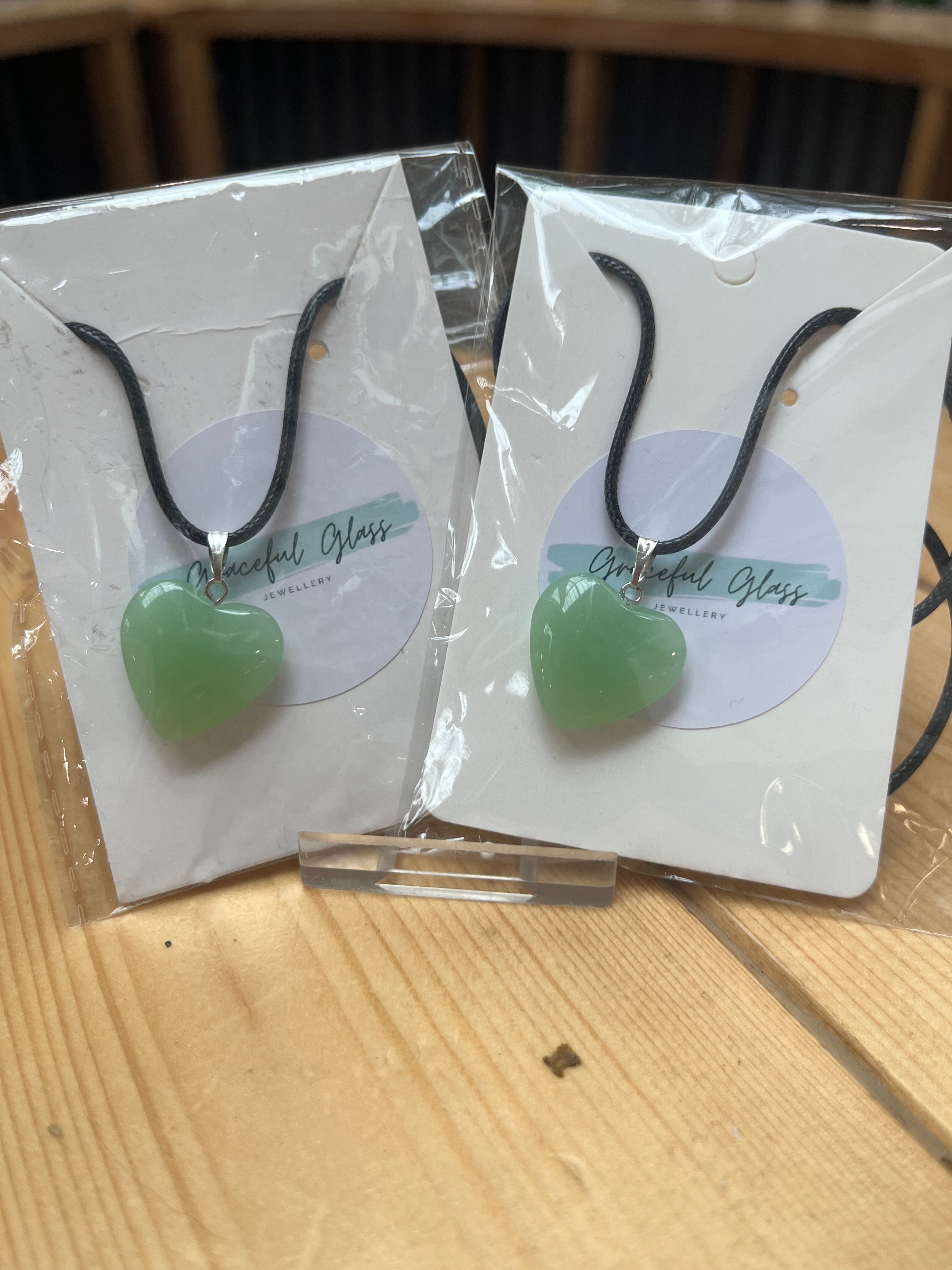 Aventurine Heart Necklace