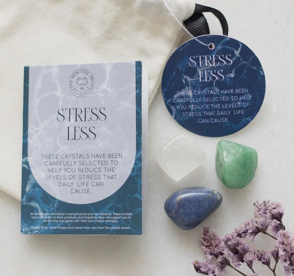 Stress Less Crystal Healing Set