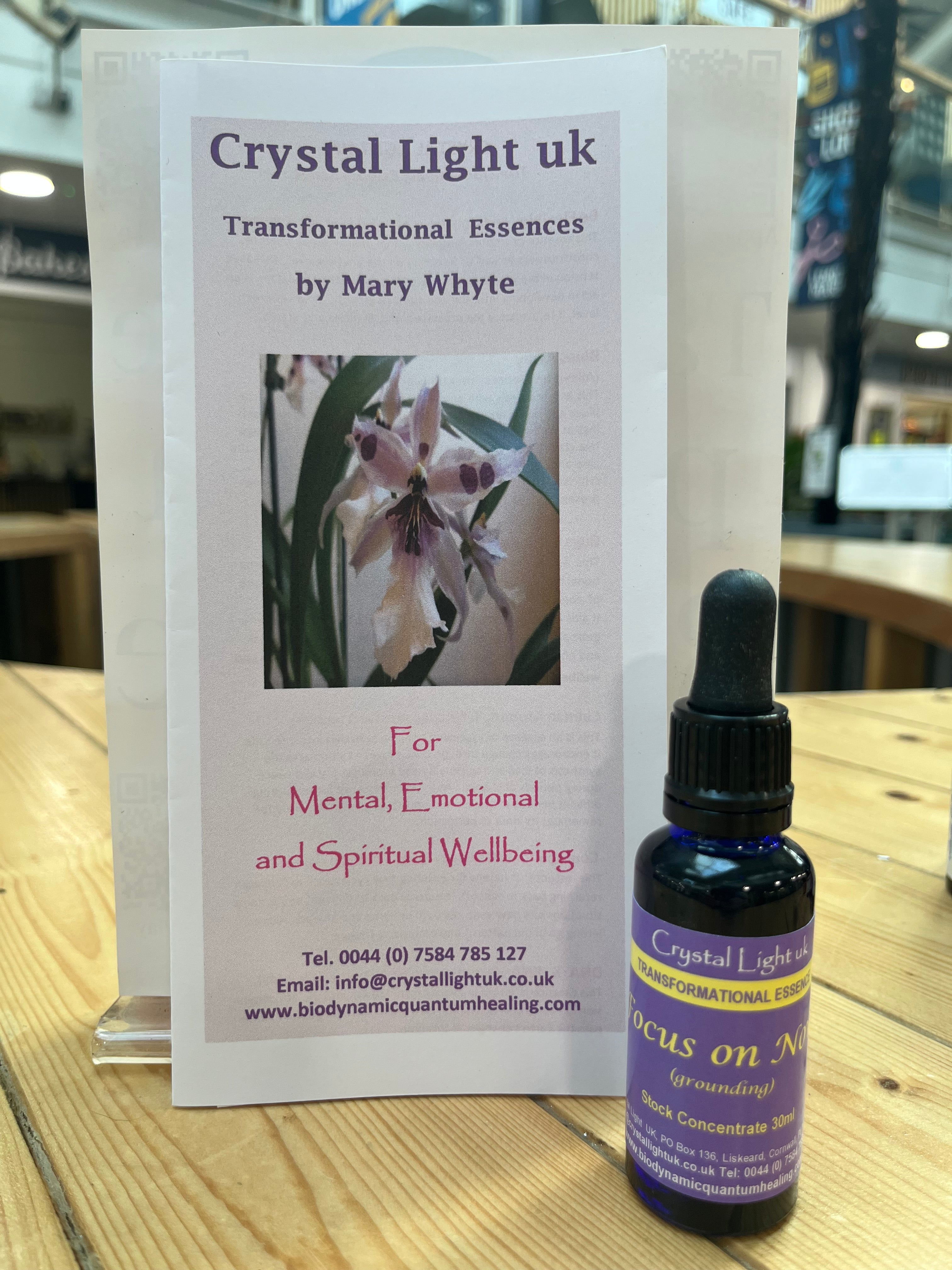 Crystal Light uk - Focus on Now - Transformational Essence 30ml