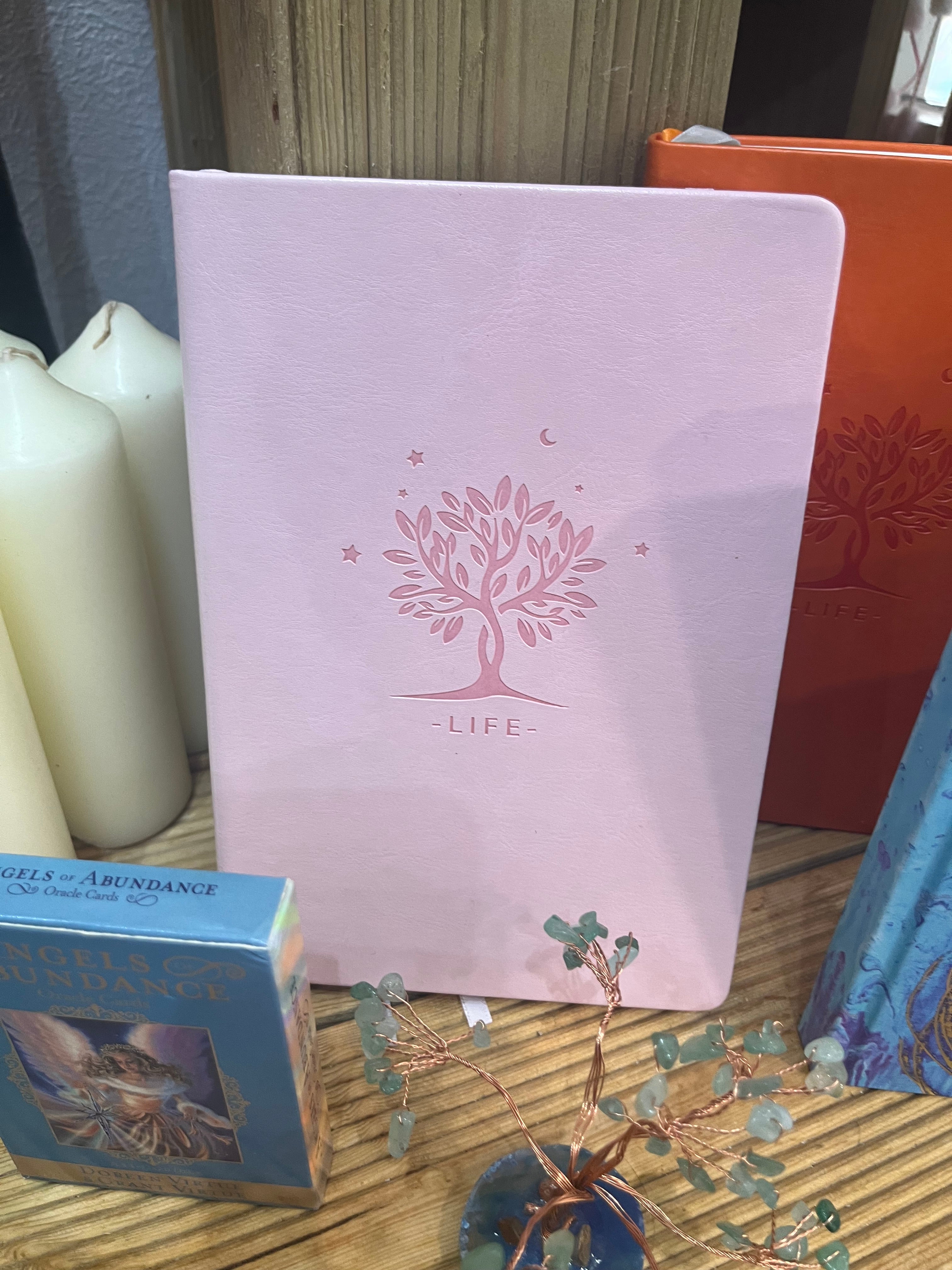 Pink Tree of Life Journal