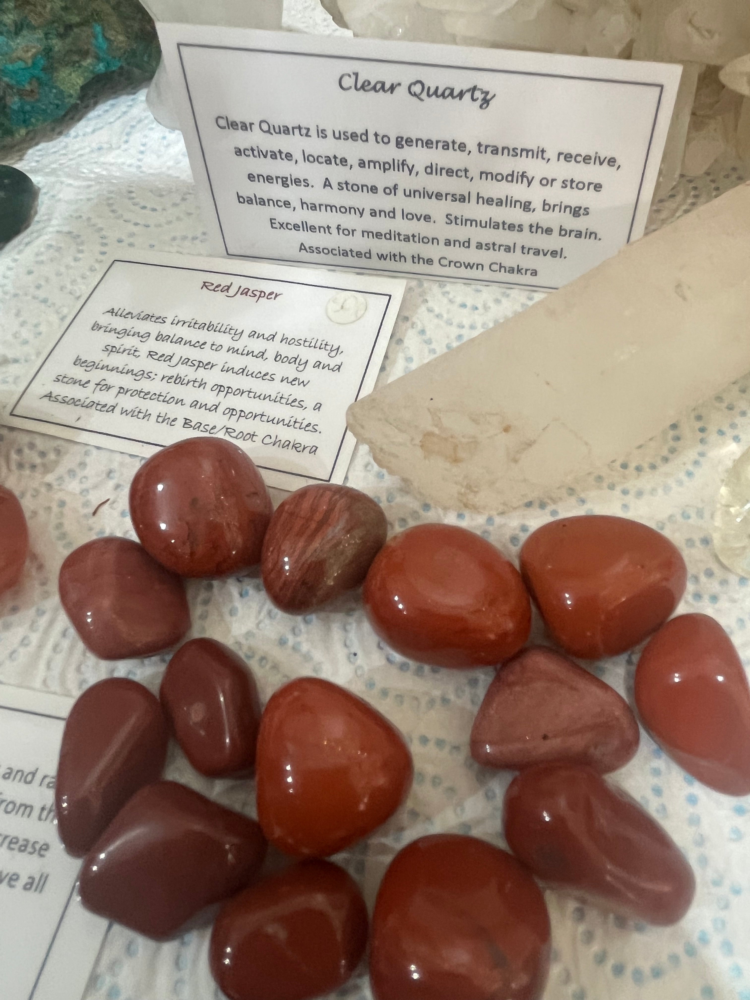 Red Jasper Tumbled Stones