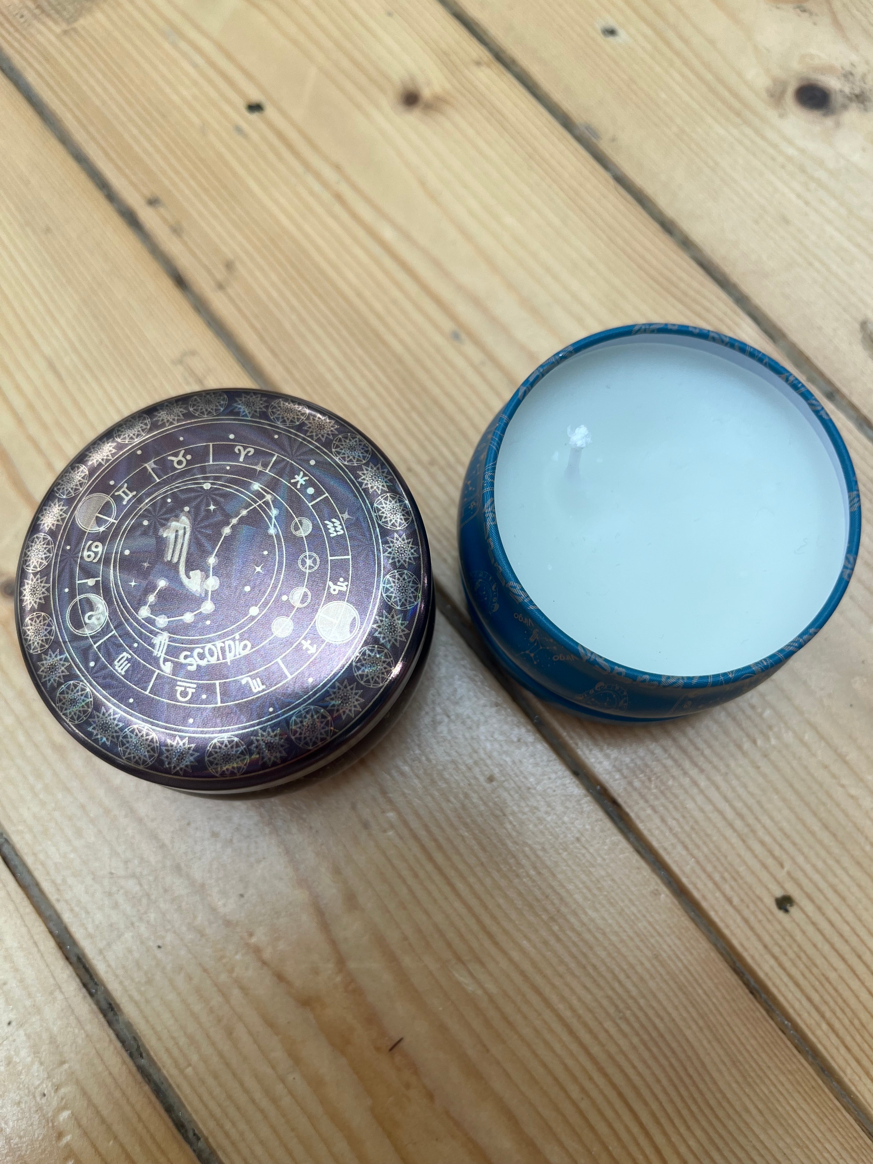 Scorpio - Healing Crystal Candle