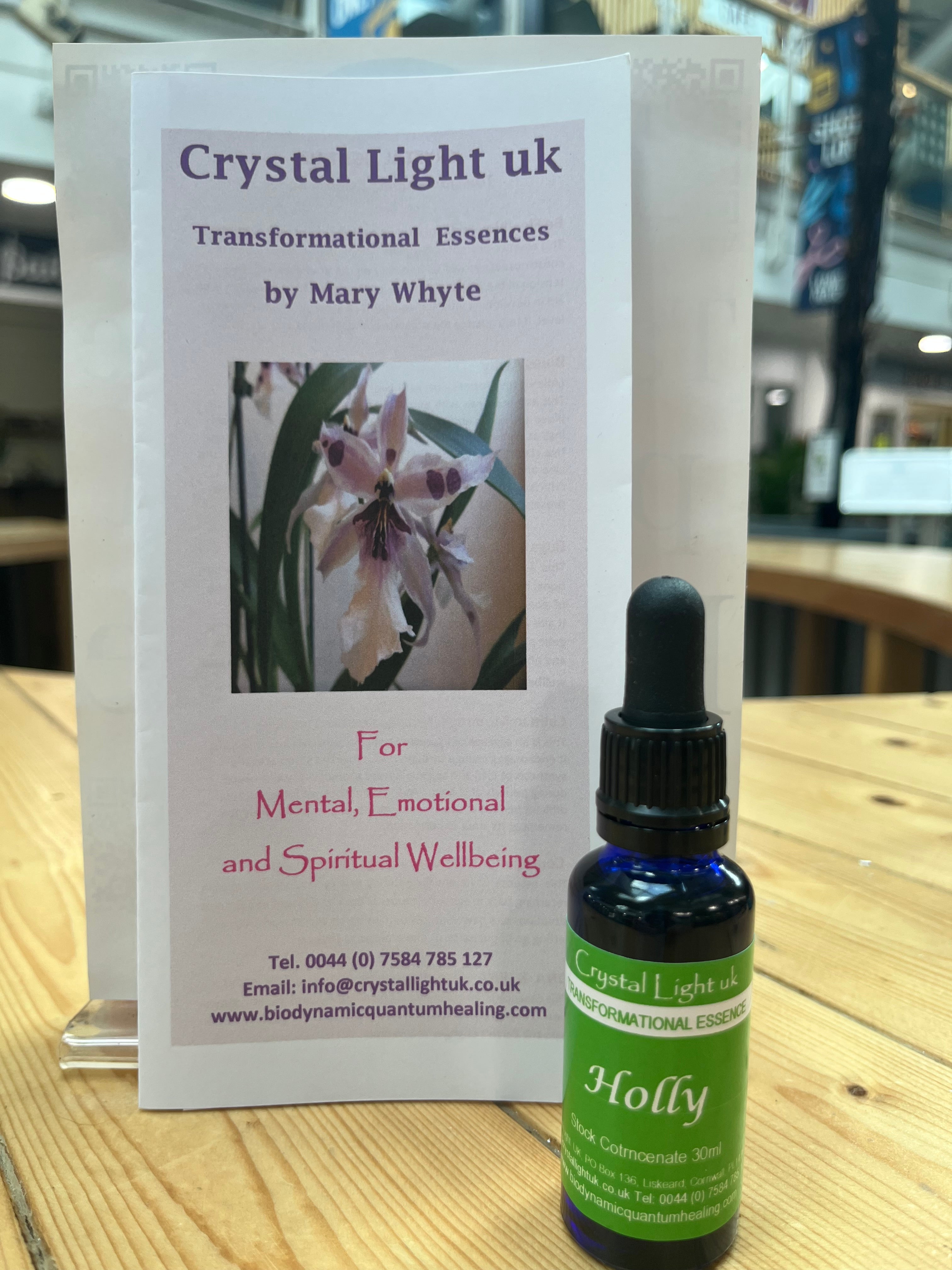 Crystal Light uk - Holly - Transformational Essence 30ml