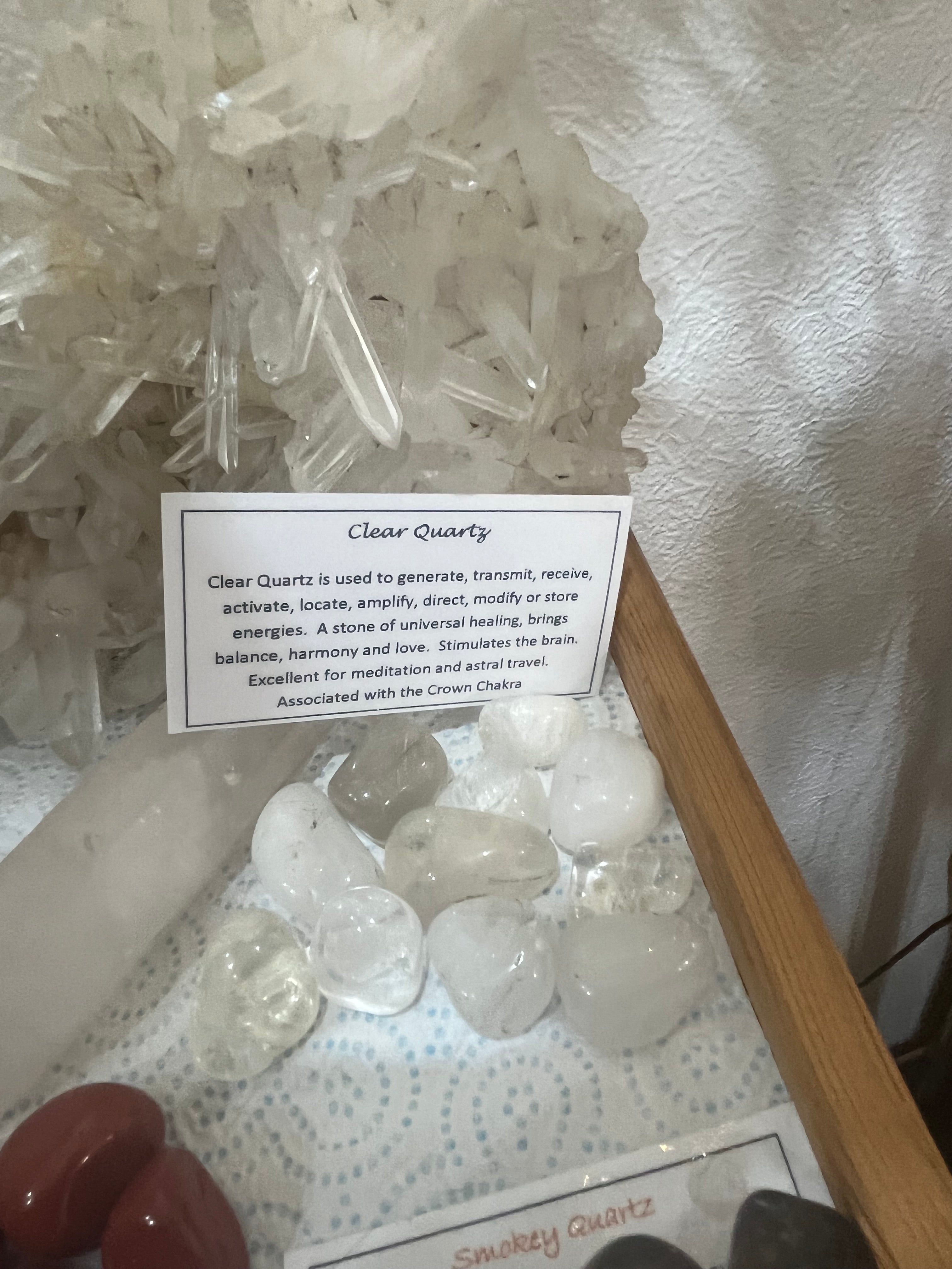 Clear Quartz Tumbled Stones