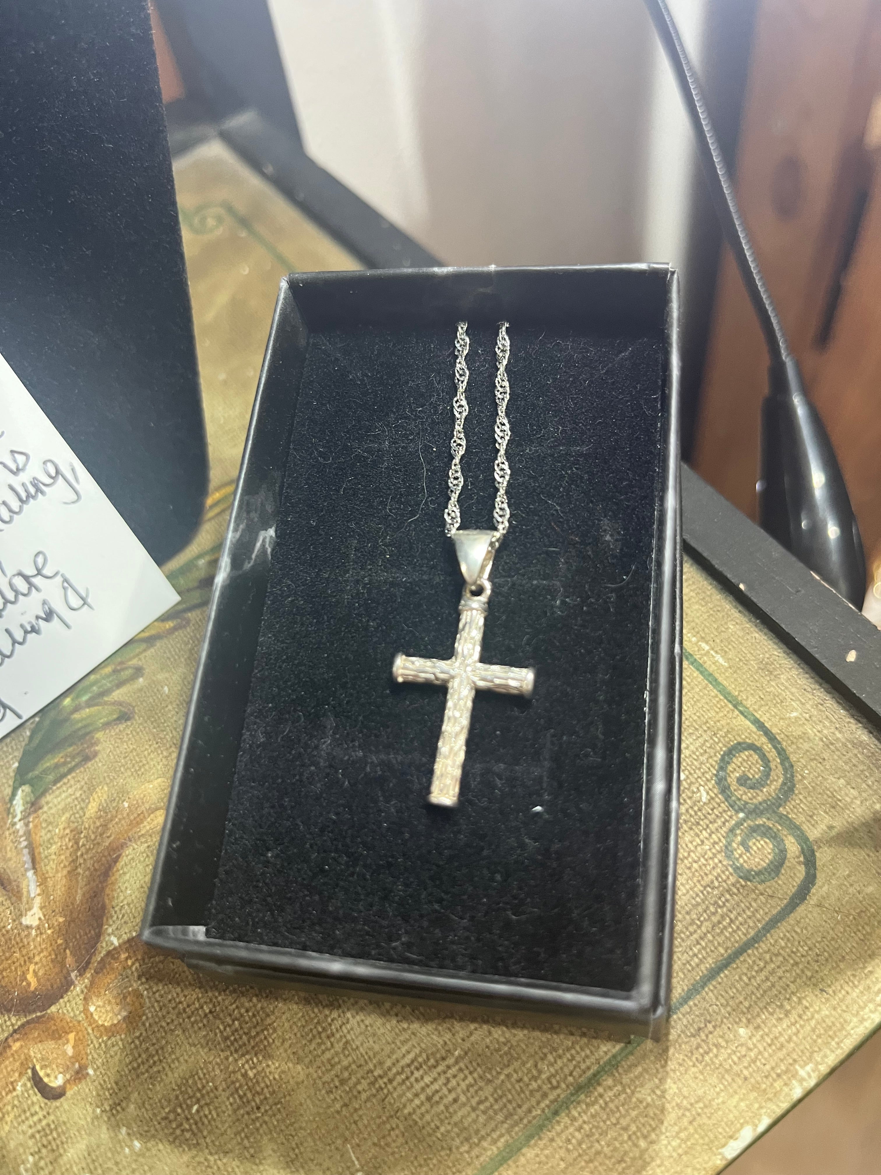 Decorative Cross Necklace