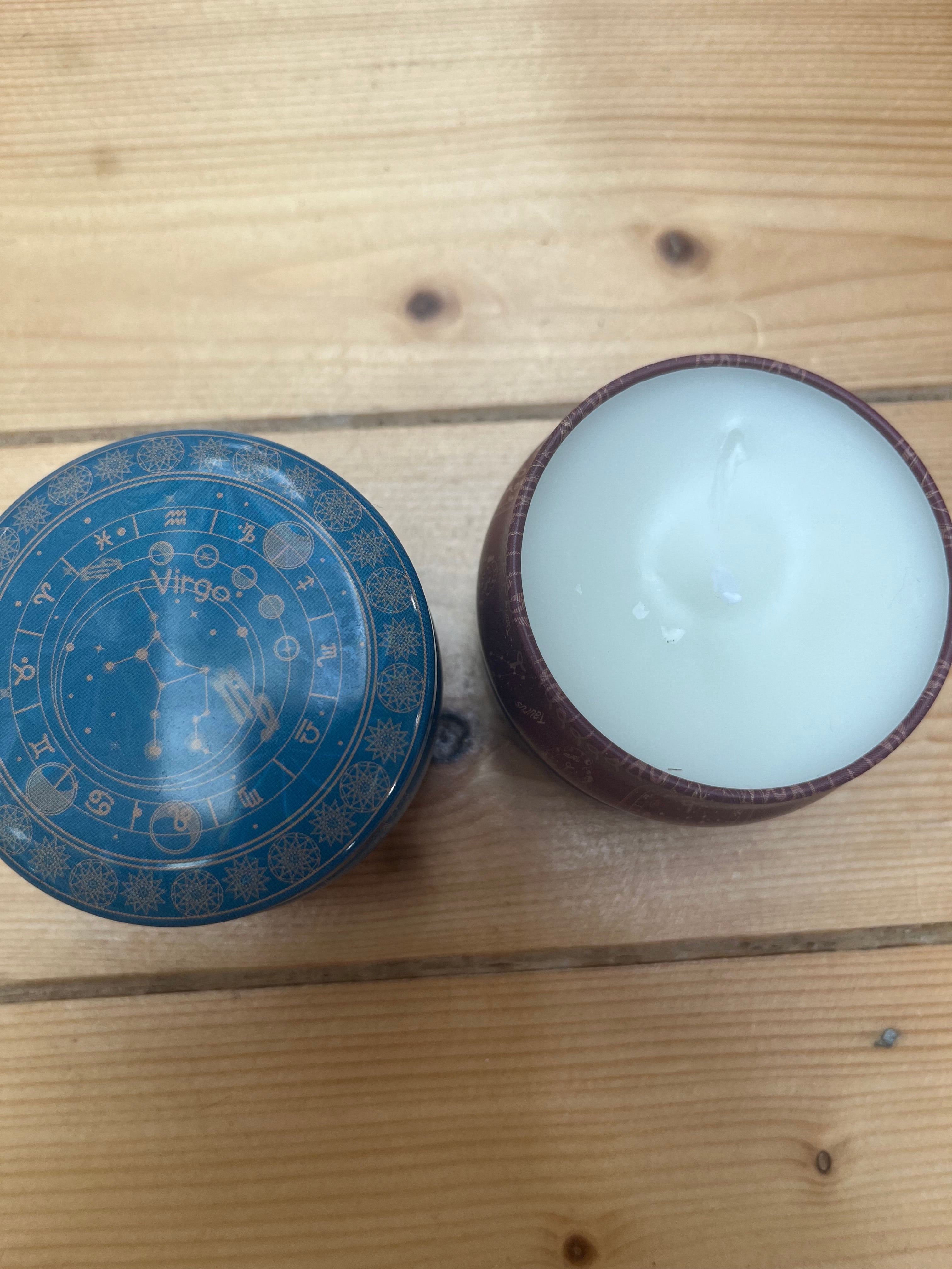 Virgo - Healing Crystal Candle