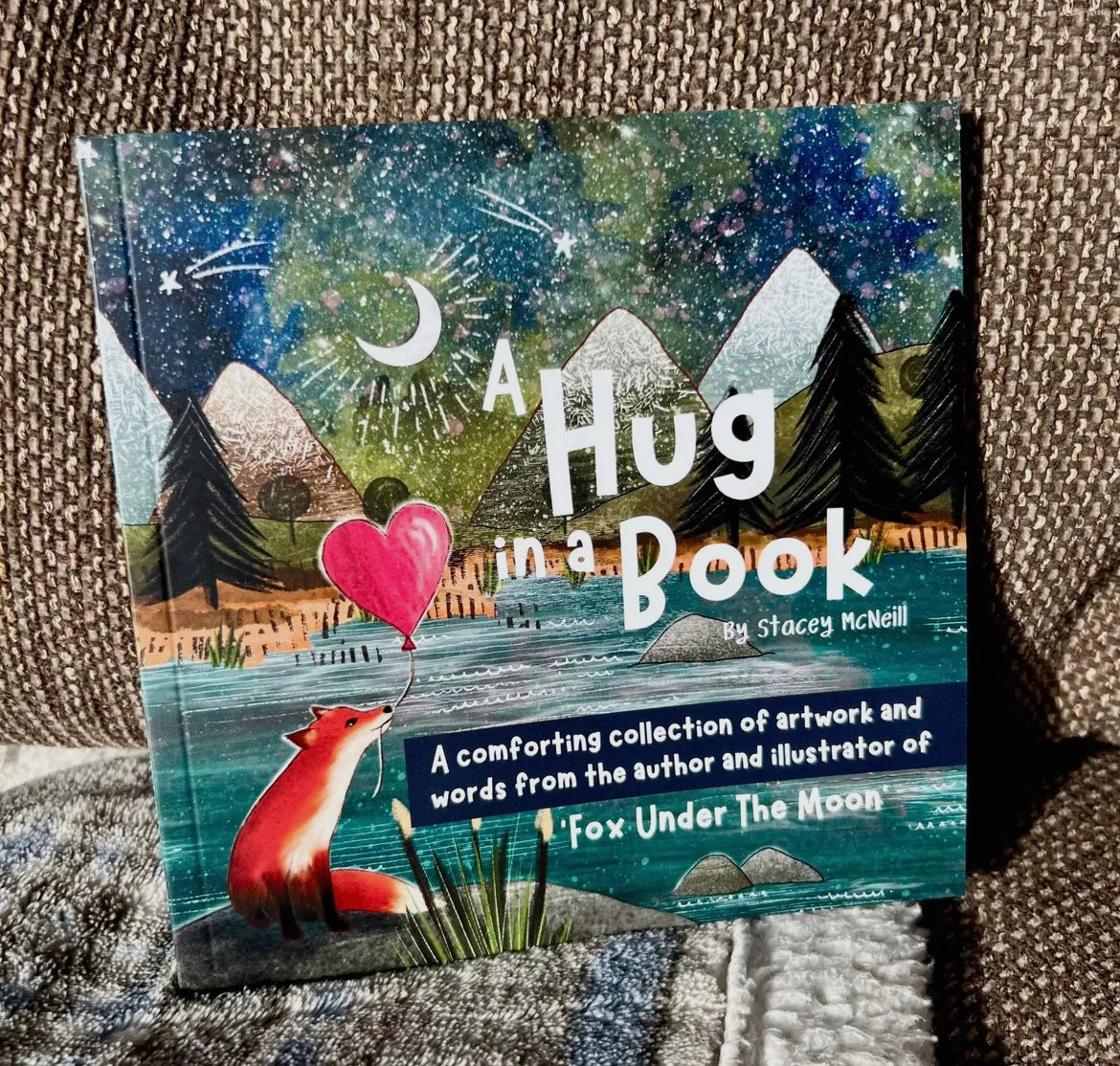 Fox Under the Moon - Hug in a Book Mini Book