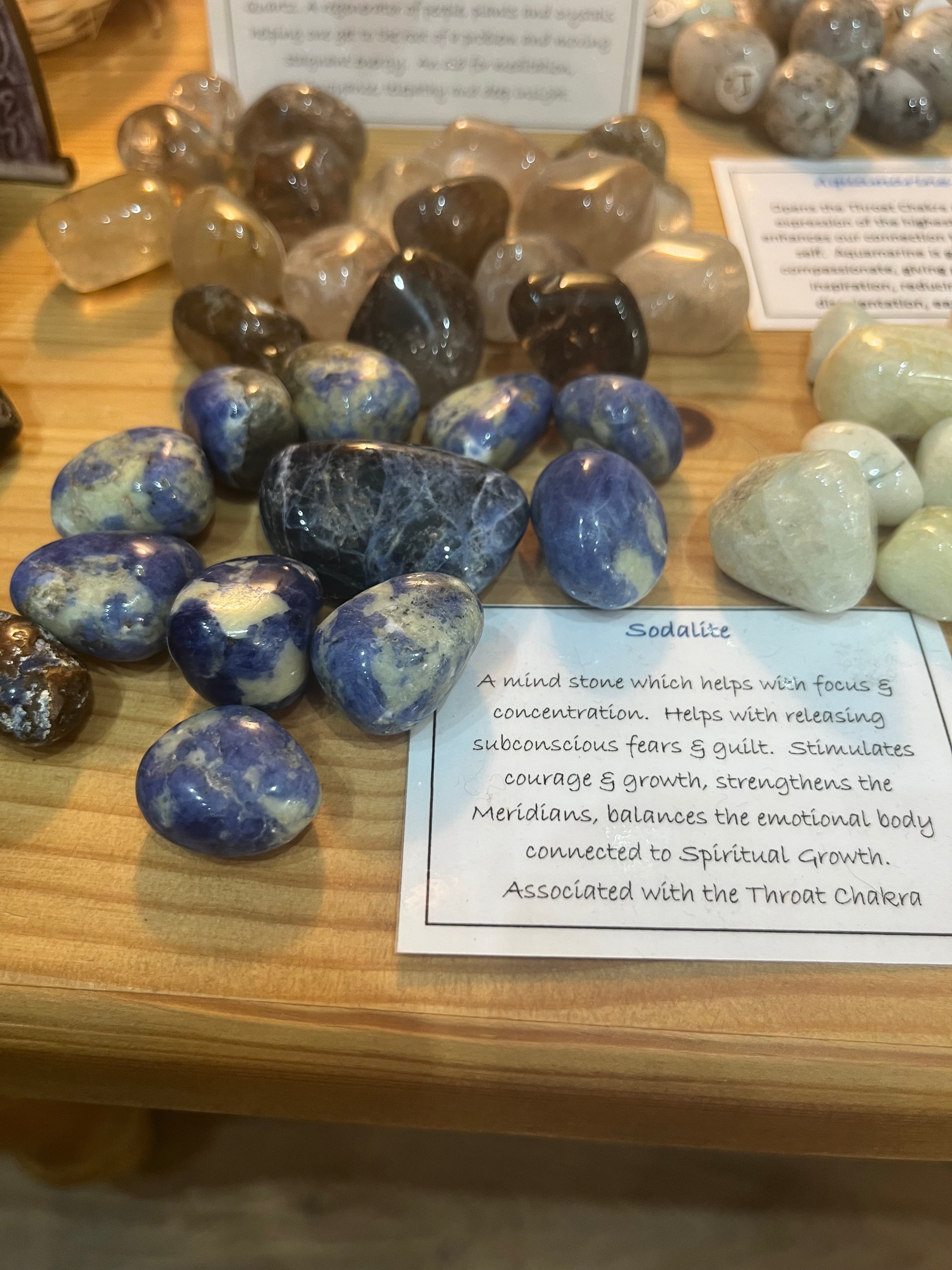Sodalite Tumbled stones