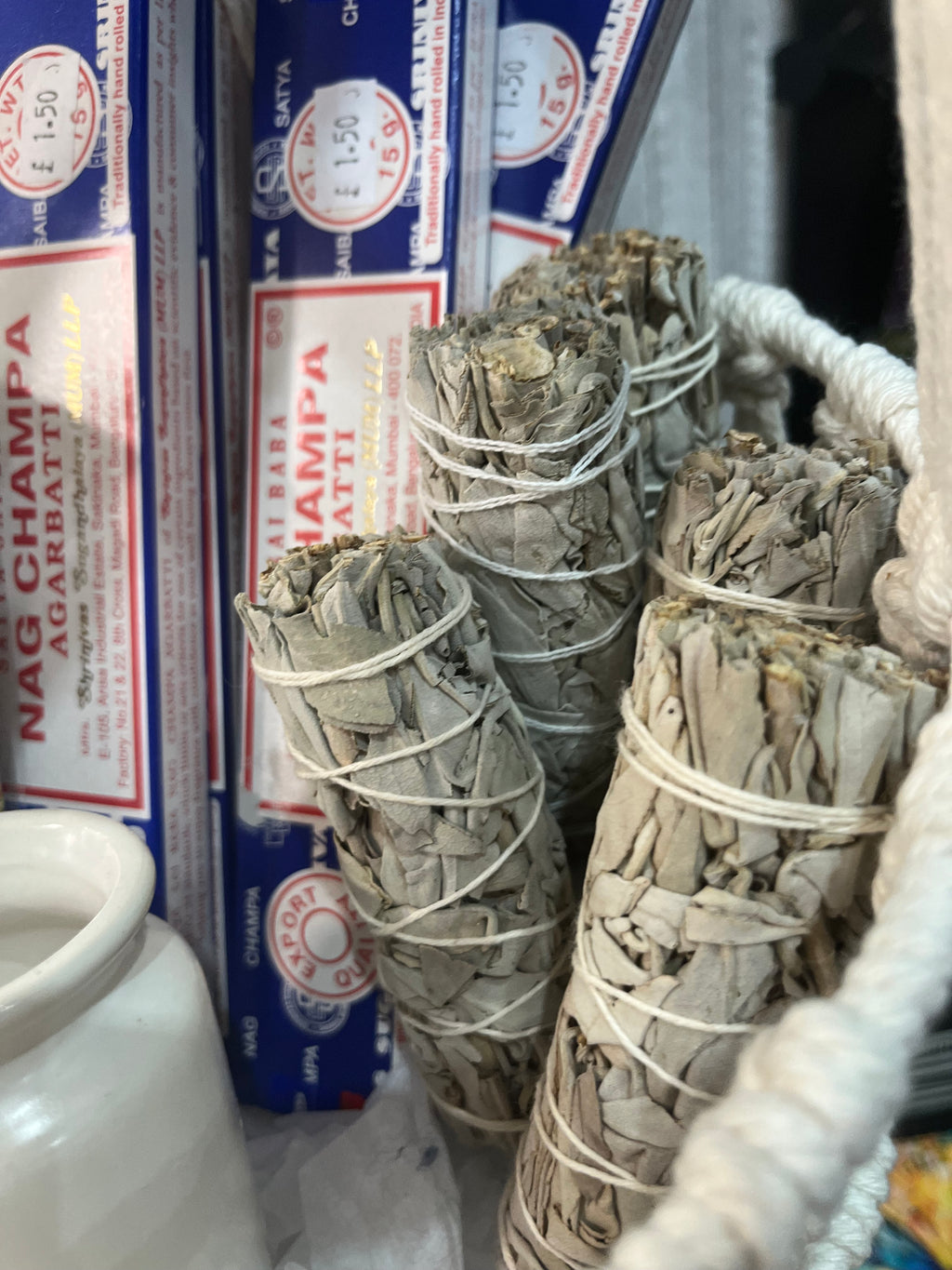 4” White Sage Bundles