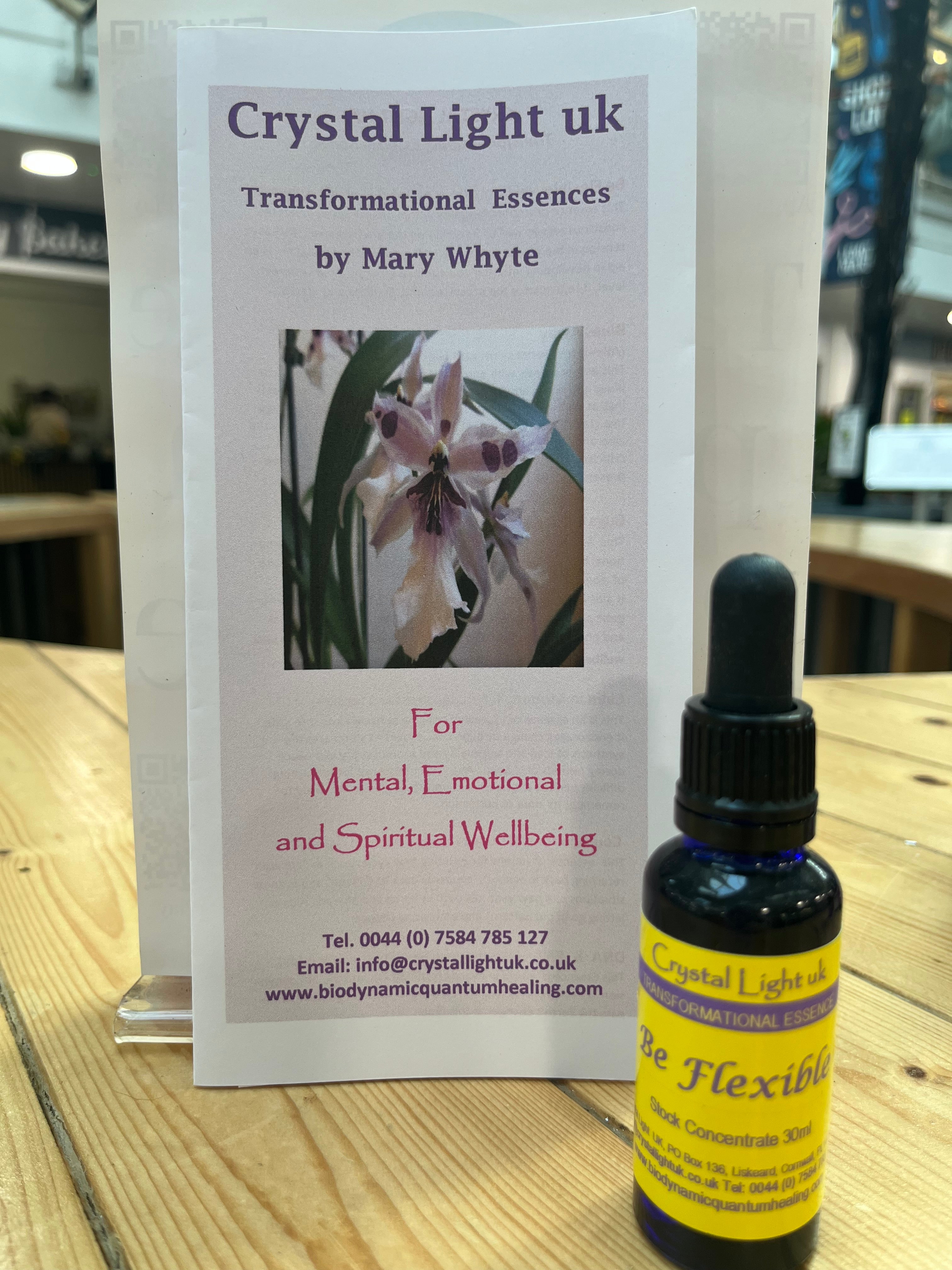 Crystal Light uk - Be Flexible - Transformational Essence 30ml