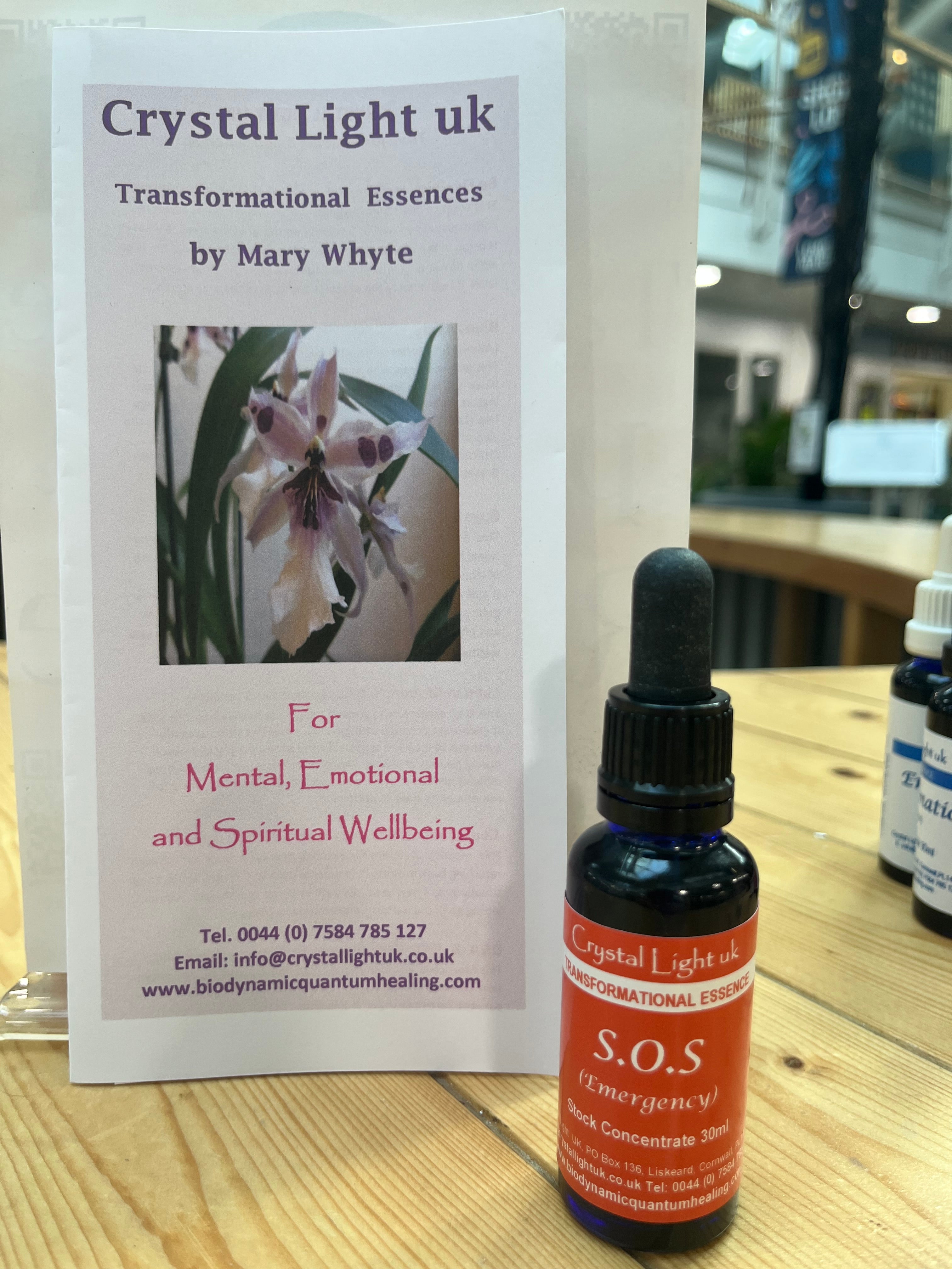 Crystal Light uk - SOS - Transformational Essence 30ml