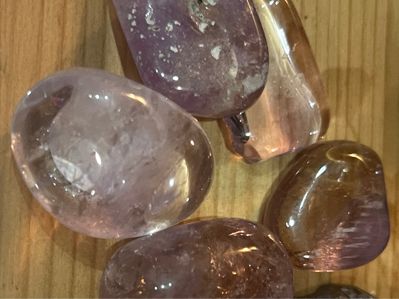 Ametrine Tumbled stones