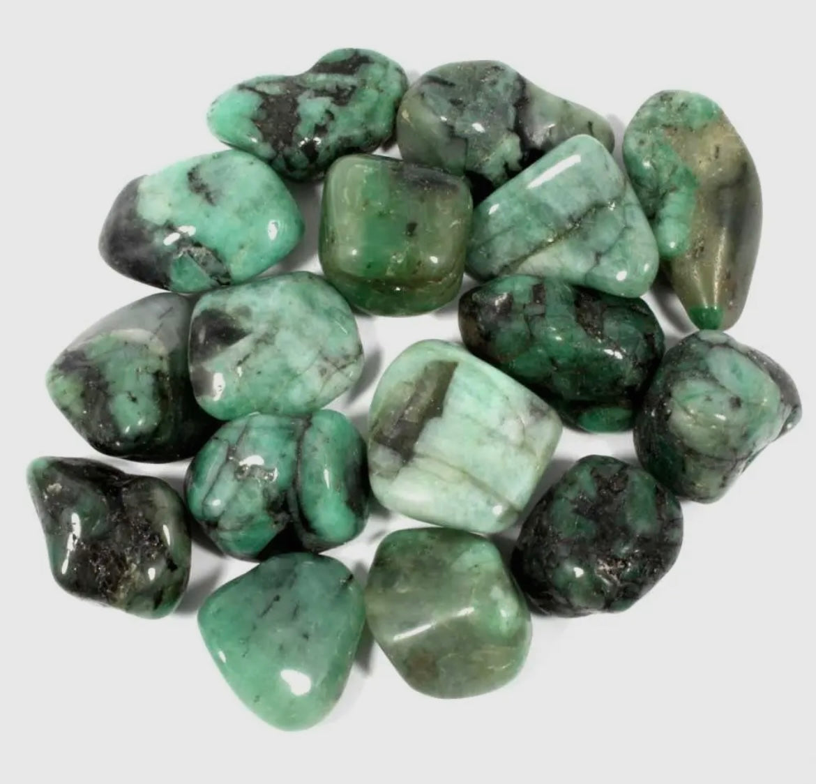 Emerald Tumble Stones