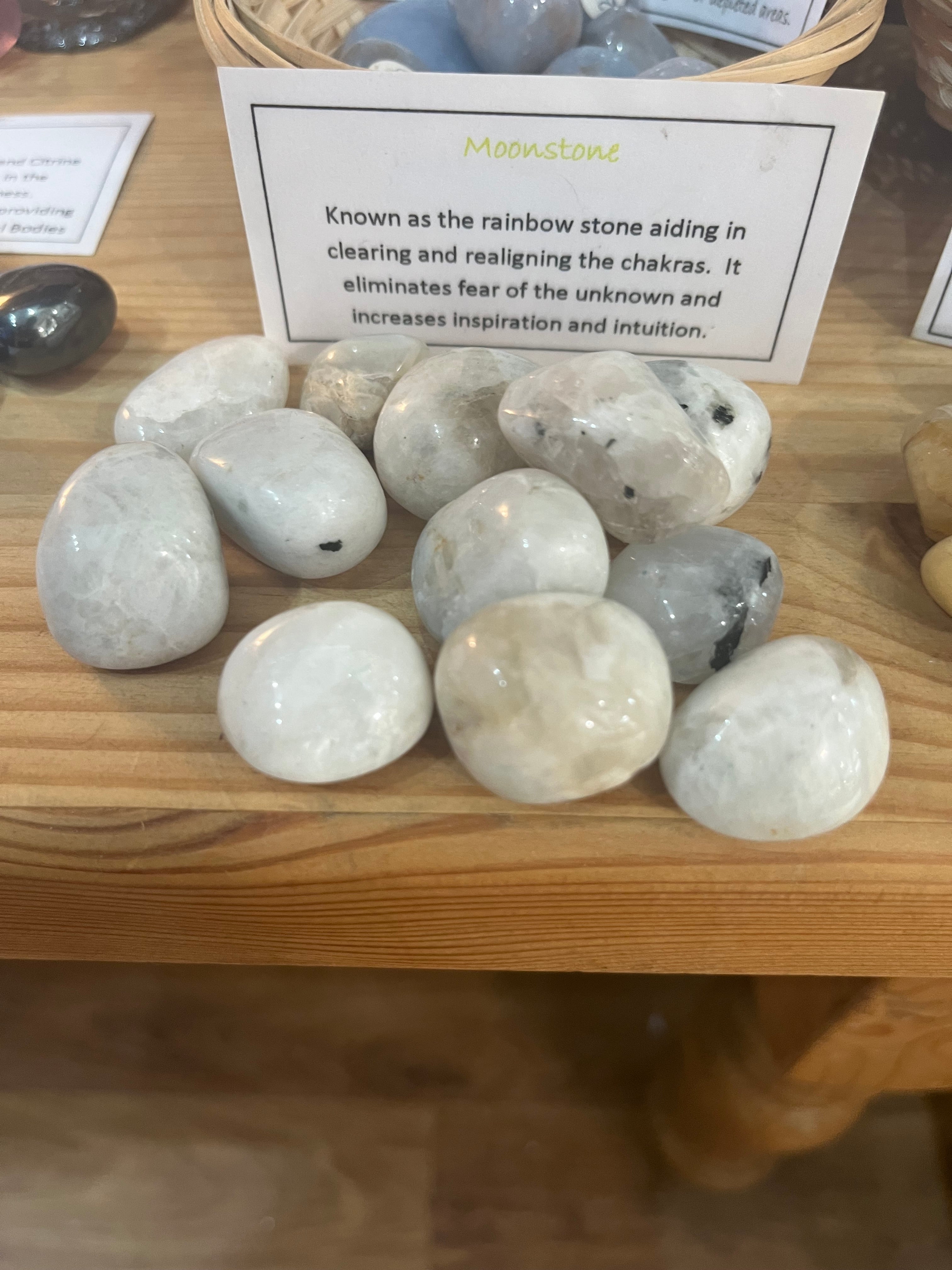 Moonstone Tumbled stones
